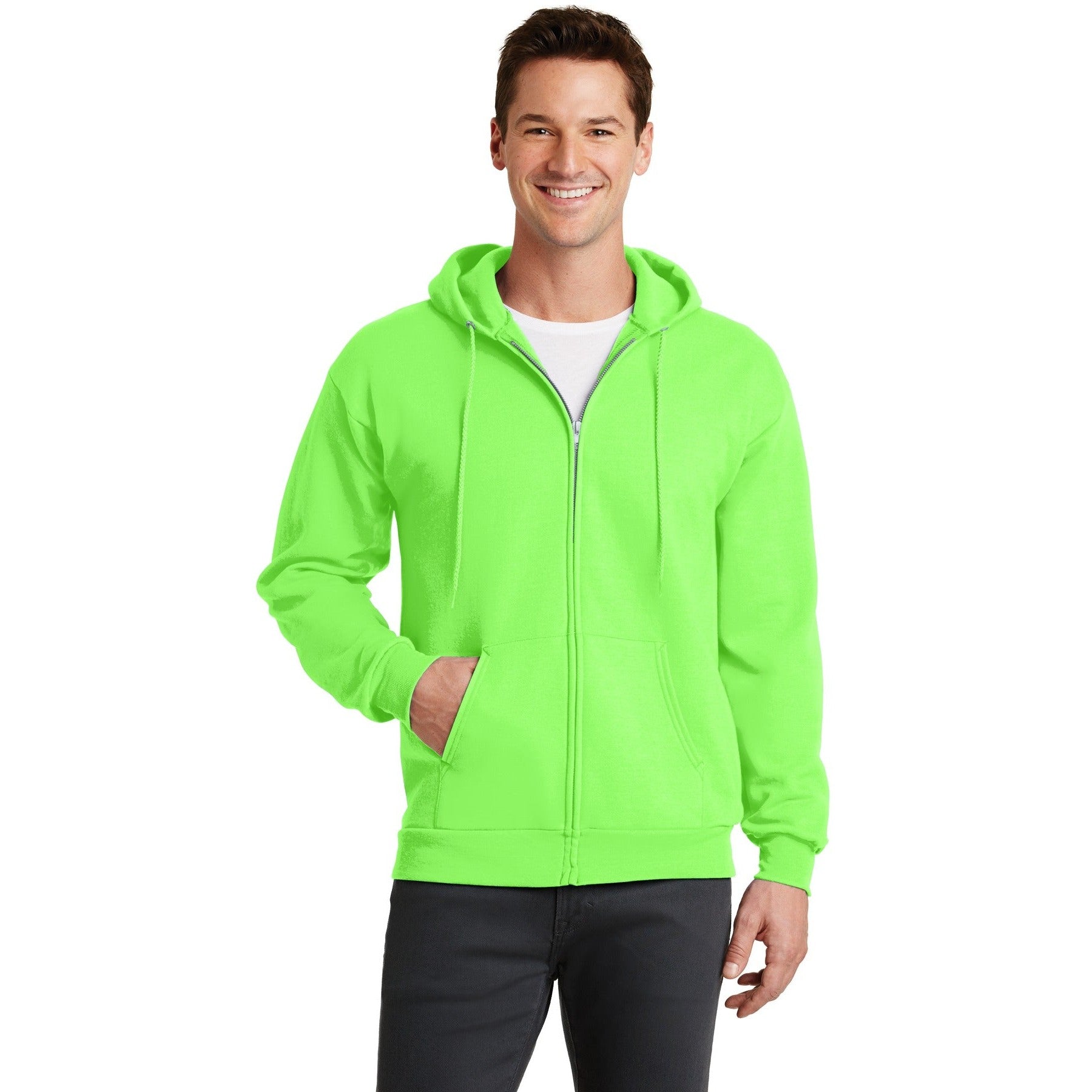 Port & Company-Port & Company® - Core Fleece Full-Zip Hooded Sweatshirt. PC78ZH-MedTech-17